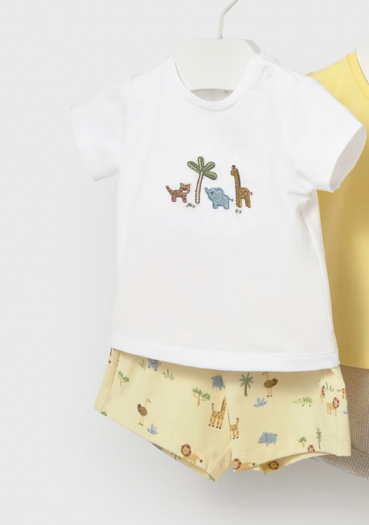 Embroidered Safari Set