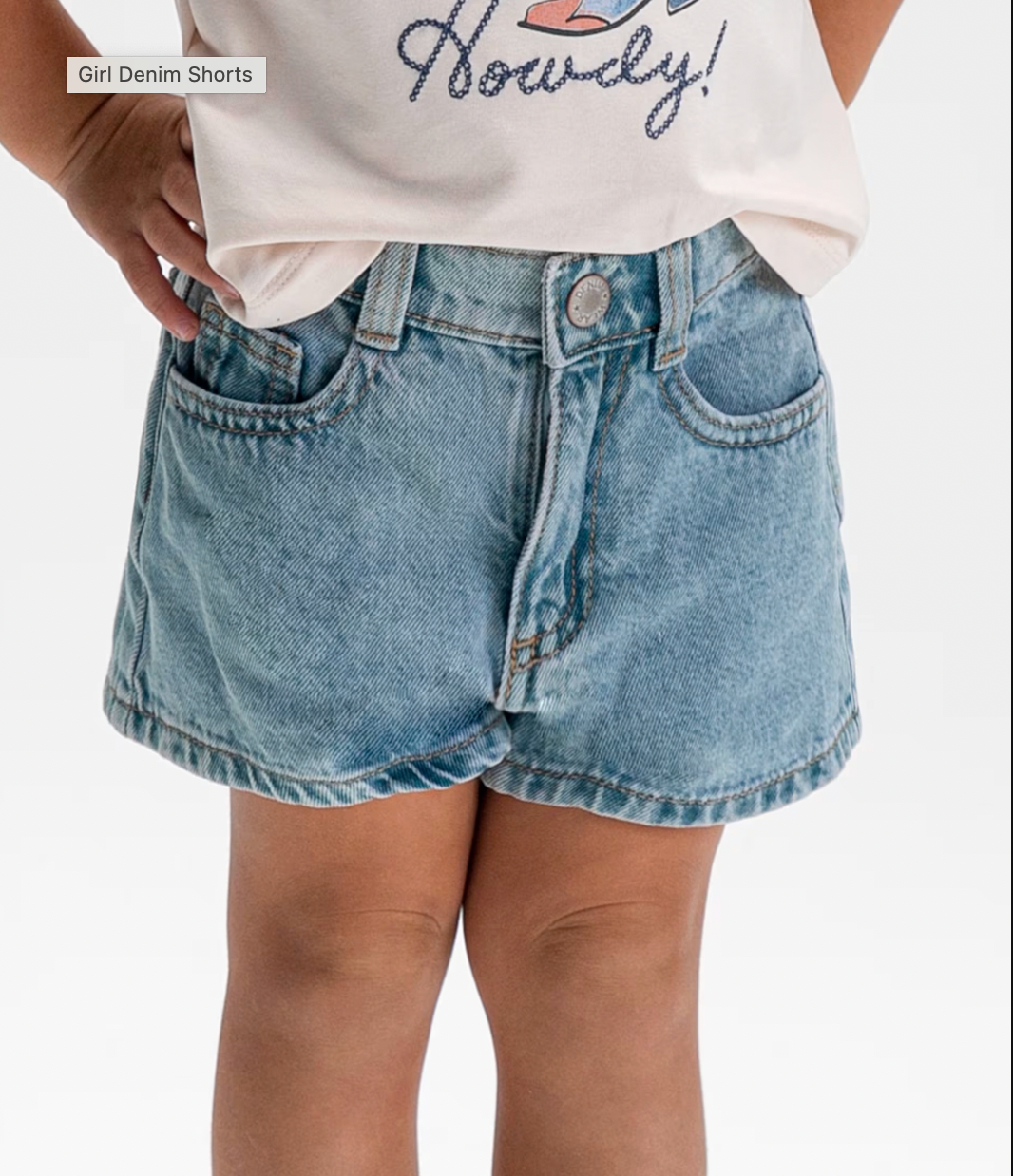 Basic Denim Shorts