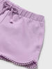 Lilac Trim Shorts