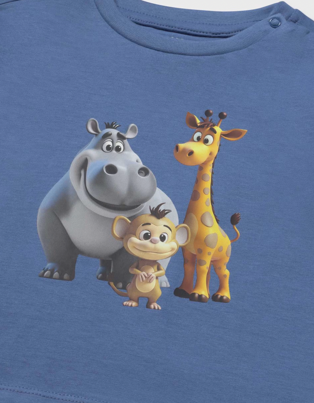 Safari Friends Blue Tee