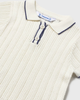 Cream Pointelle Top