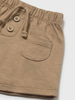 Brown Soft Pull-On Shorts