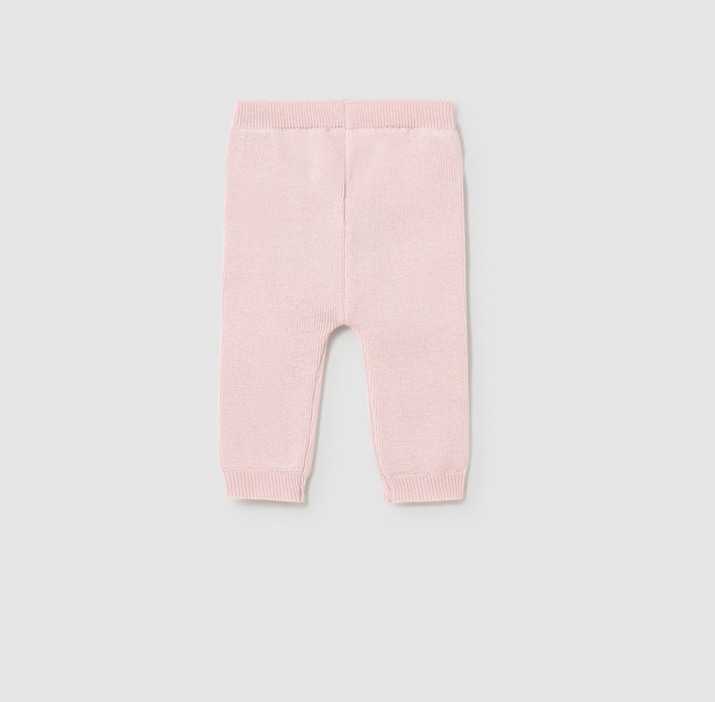 Pink Ribbon Knit Set