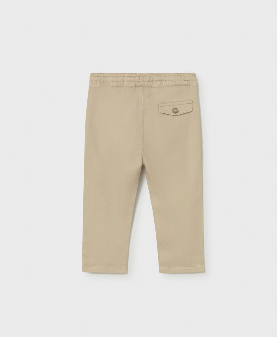 Khaki Linen Pants
