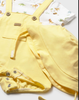 Yellow Safari Overalls Set