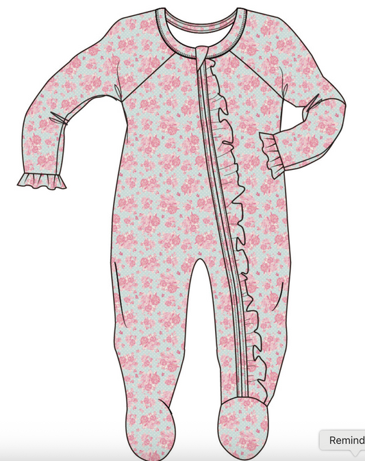 Miss Dior Ruffle Footie