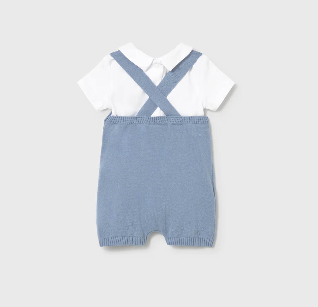Blue Elephant Overall Set