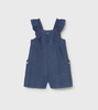 Denim Heart Romper