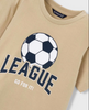 Walnut Textured Soccer Tee