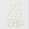 Cream Bow Lace Dress