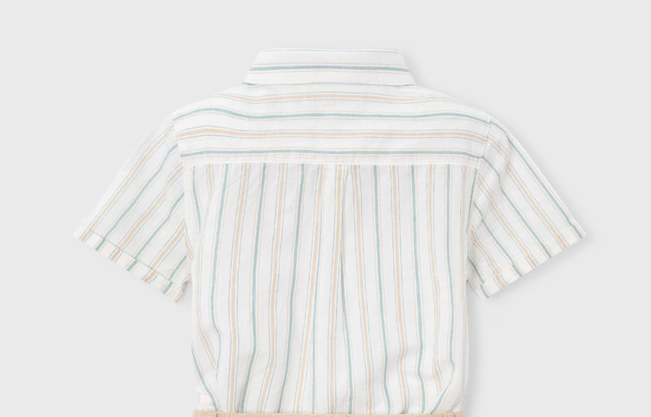 Mocha Stripe Shirt