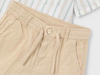 Khaki Linen Shorts