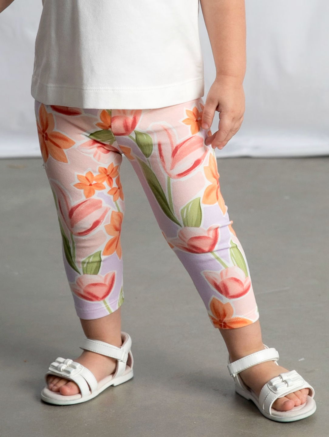 Bicycle Flowers Leggings Set