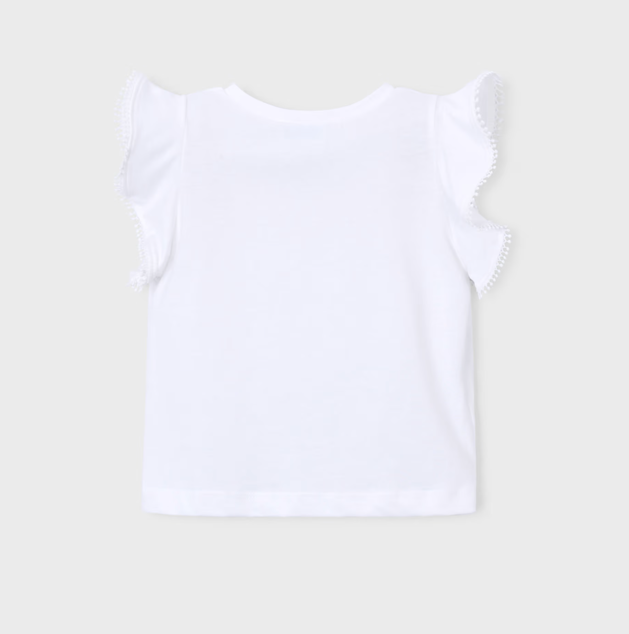 White Trim Tee