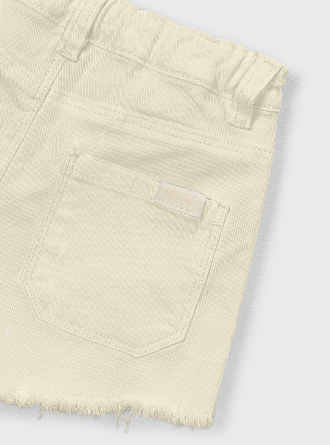Tan Denim Shorts