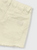 Tan Denim Shorts