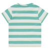 Teal Lime Striped Tee