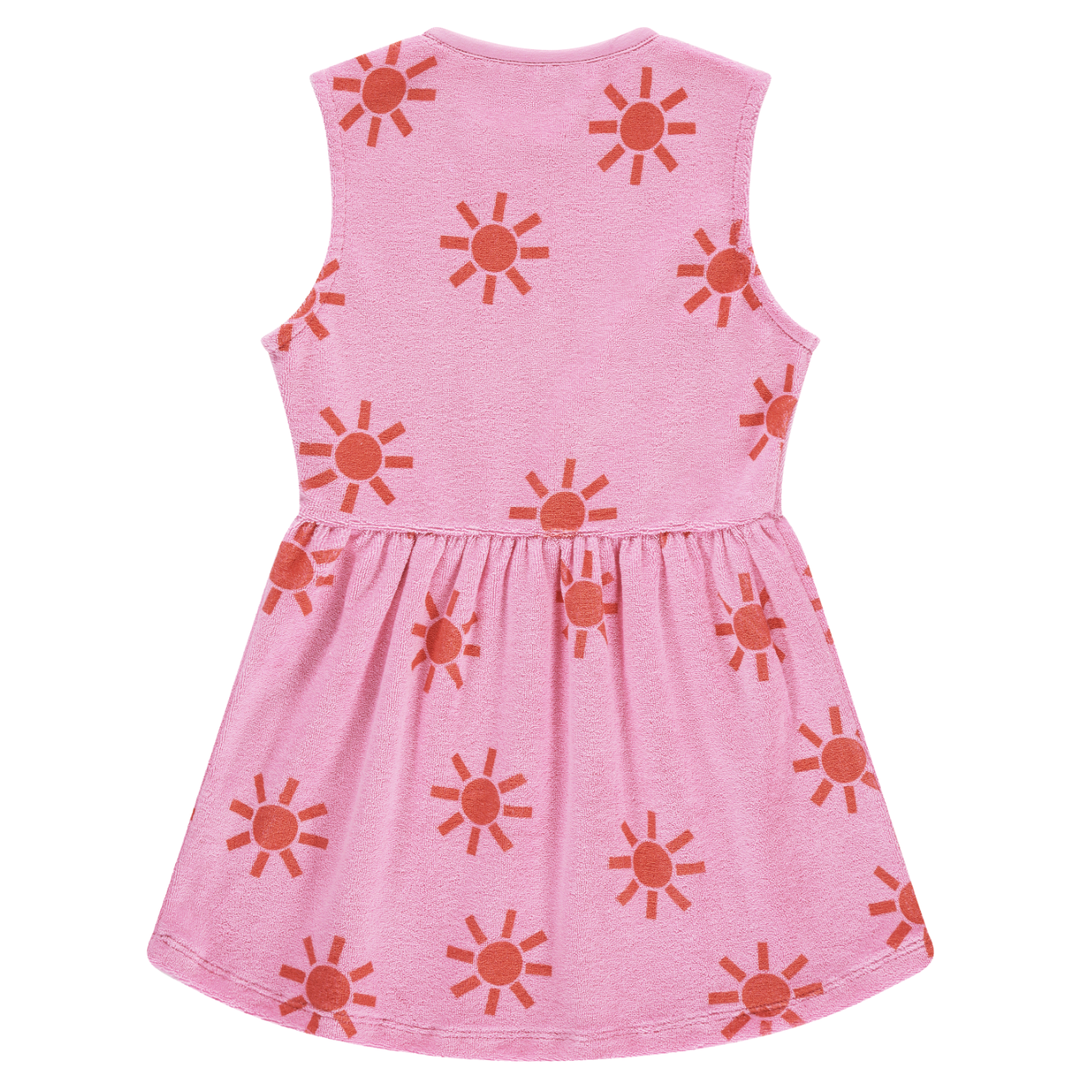 Sunshine Pink Terry Dress