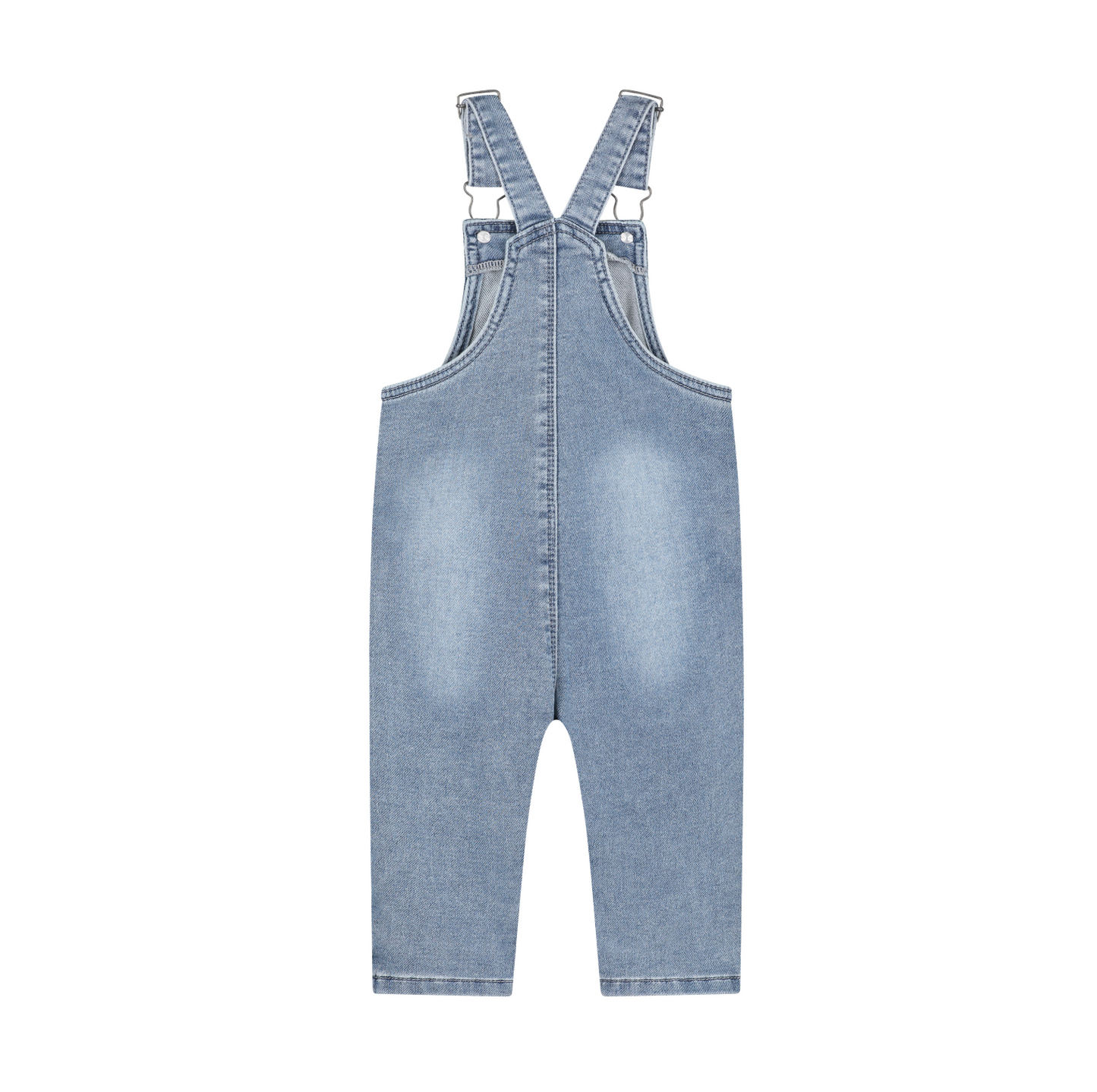 Medium Blue Denim Overalls