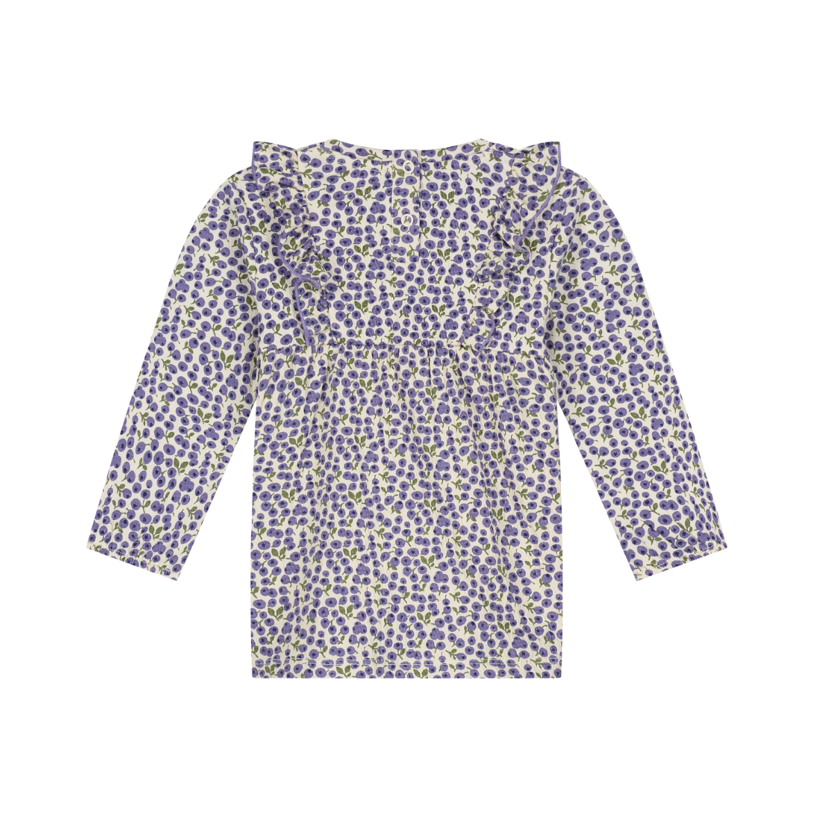 Blueberries Ruffle Dress