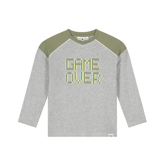 Light Grey Game Over Tee