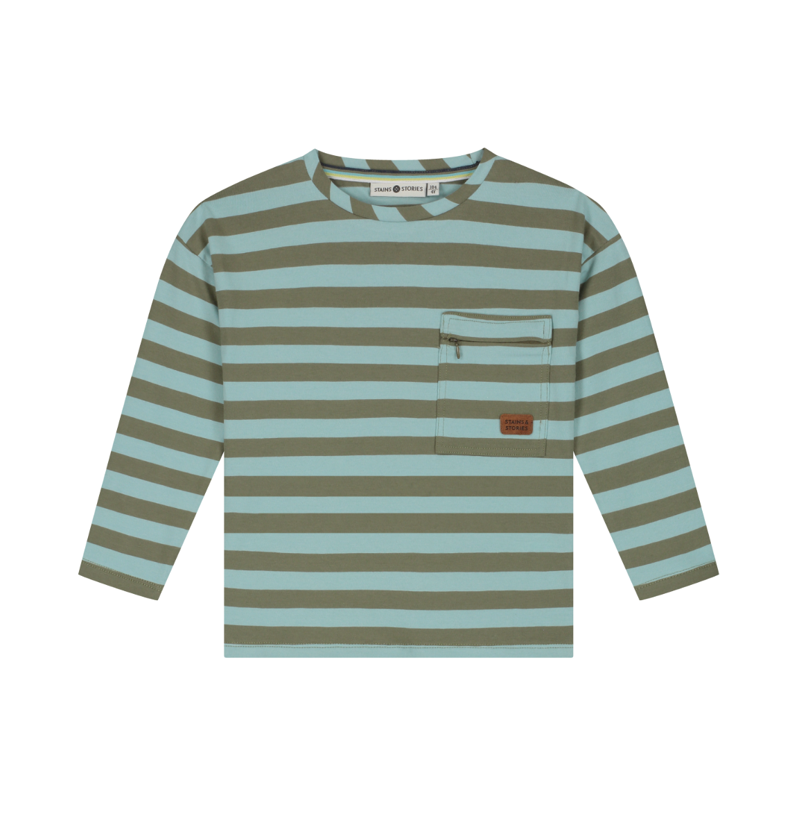 Water Blue Stripe Tee