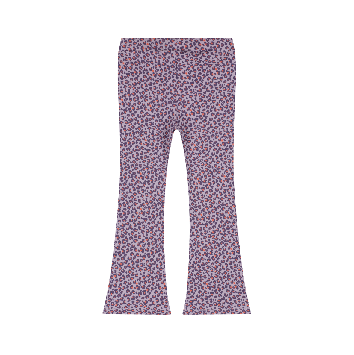 Lilac Cheetah Flared Pants