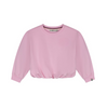 Pink Gathered Sweatshirt
