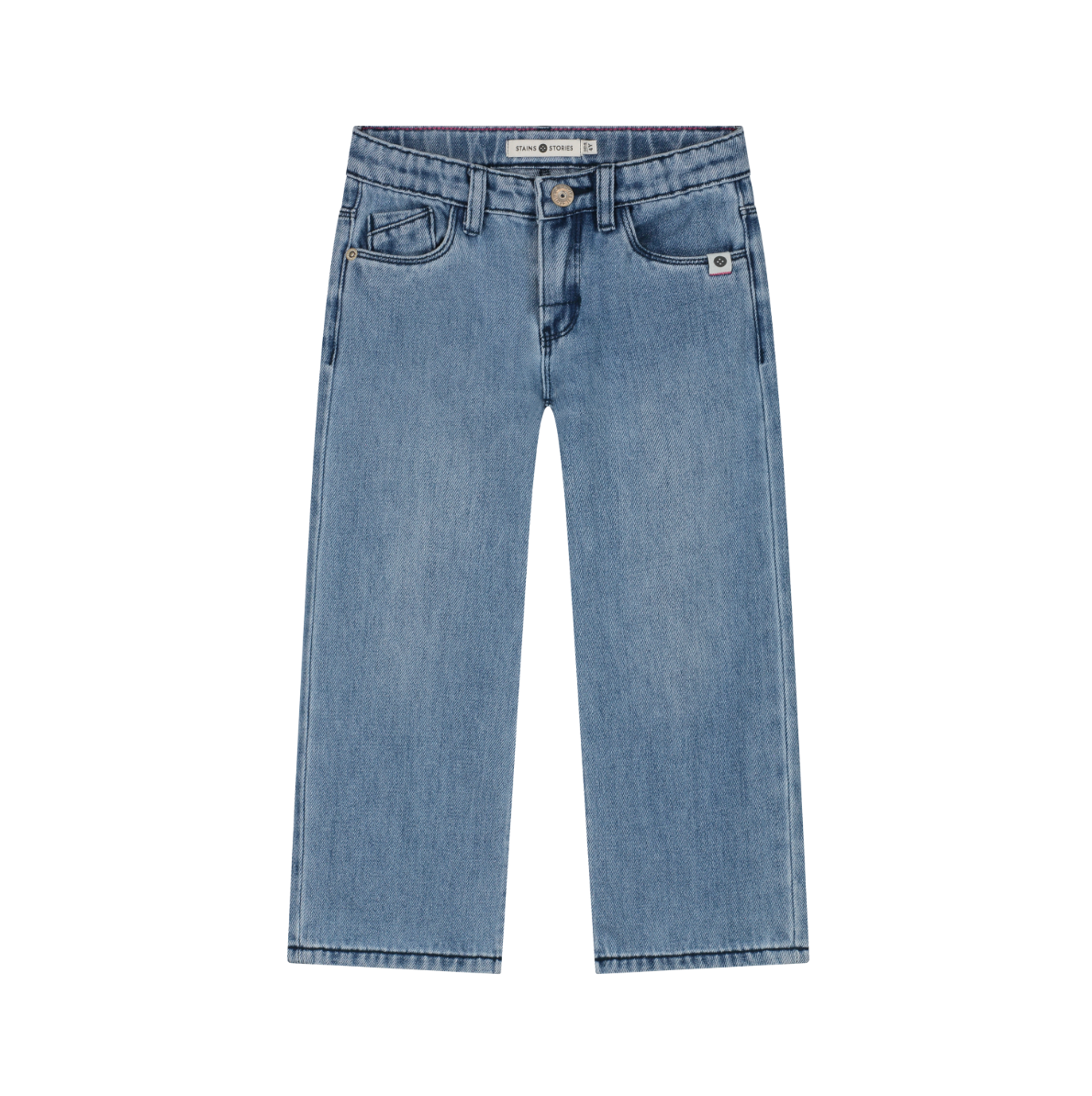 Light Blue Wide Leg Jeans