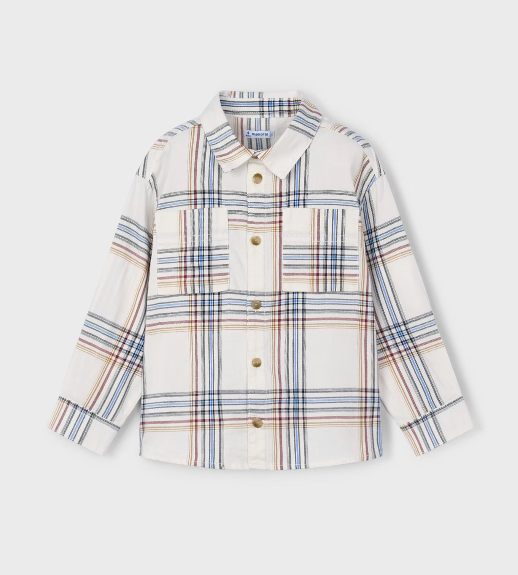 Primary Plaid Shirt