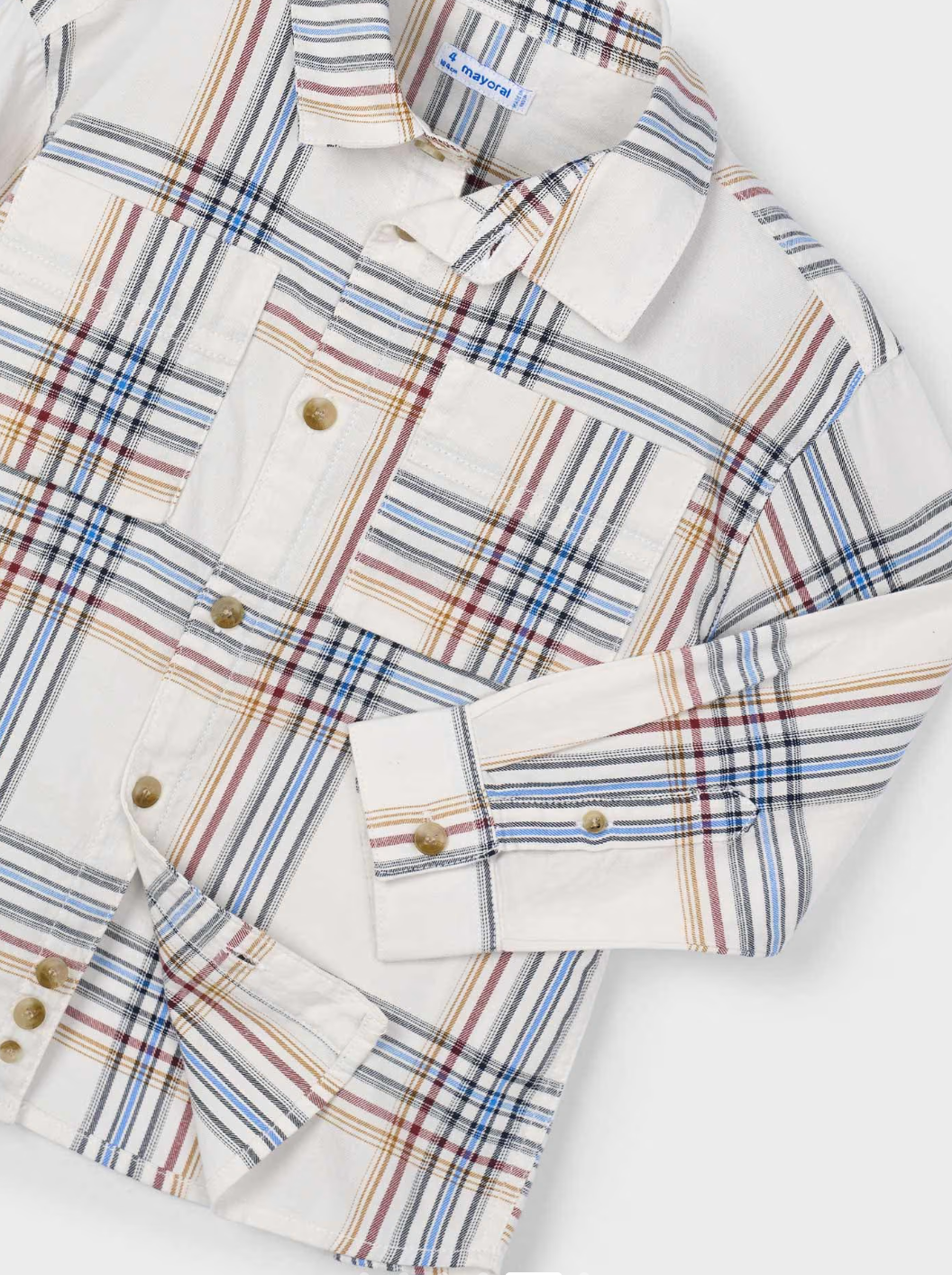 Primary Plaid Shirt