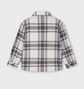 Navy & Cream Plaid Shacket