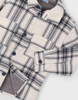 Navy & Cream Plaid Shacket