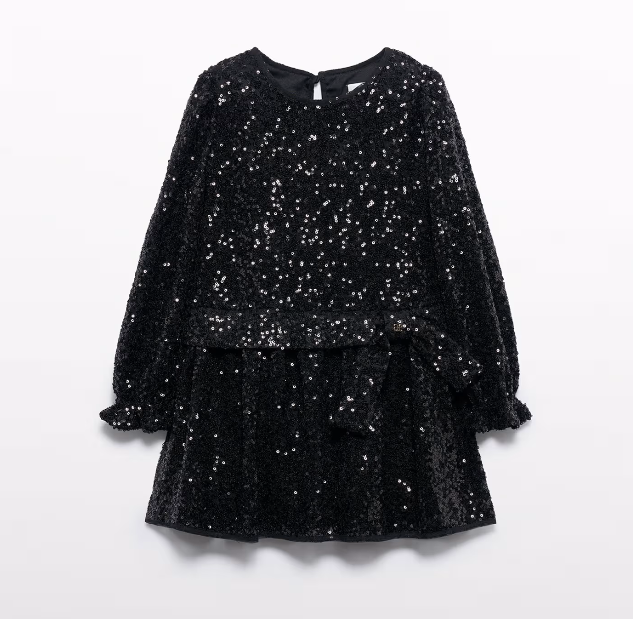 Black Sequin Dress