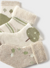 Sage 4pk Socks