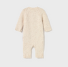 Oat Knit Snail Romper