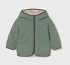 Green Sherpa Reversible Coat