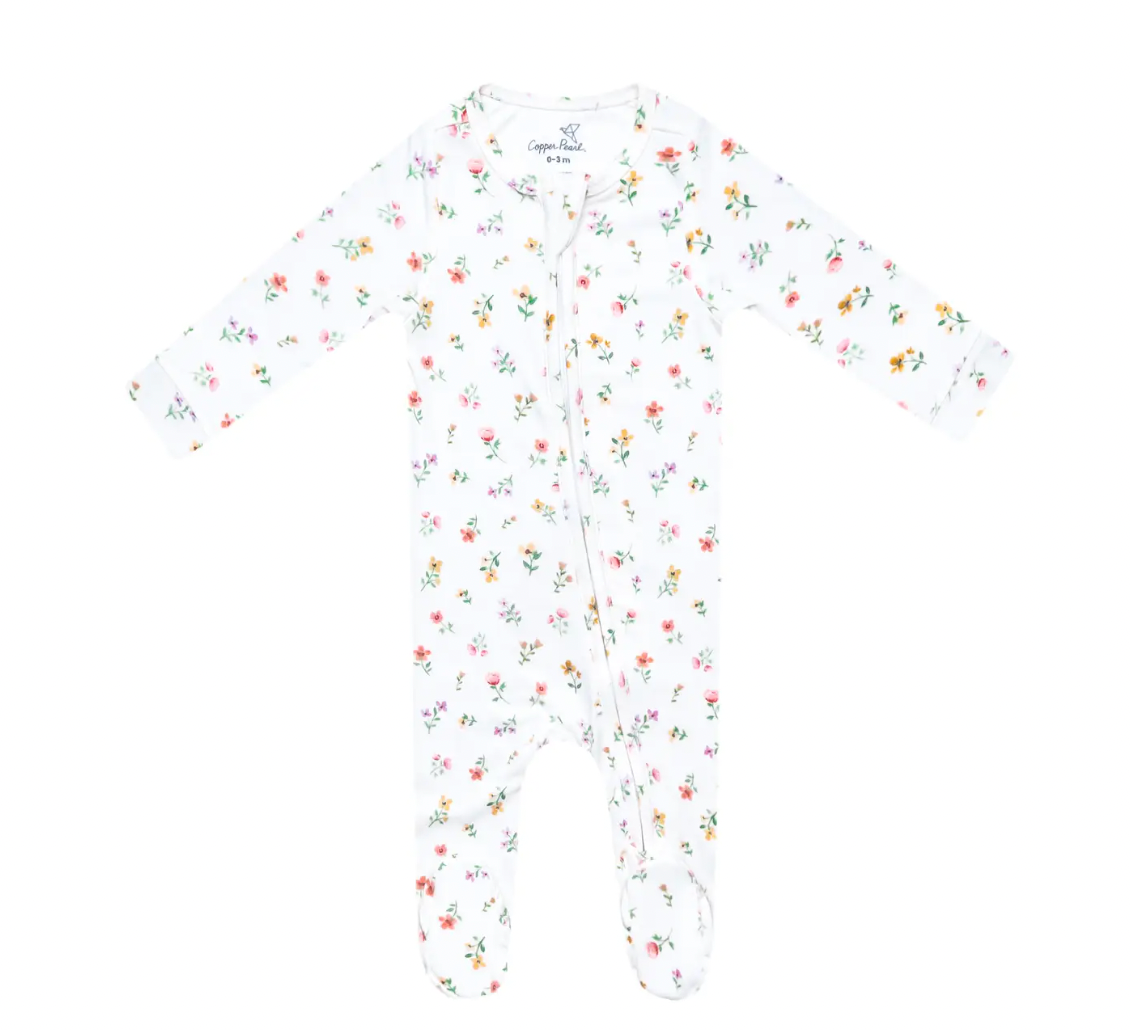 Eloise Zip Footie