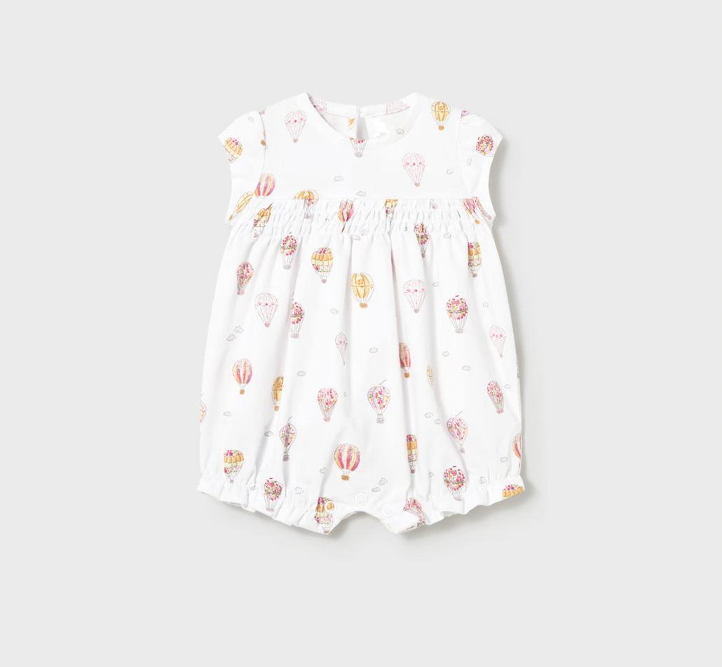Smocked Hot Air Balloon Romper