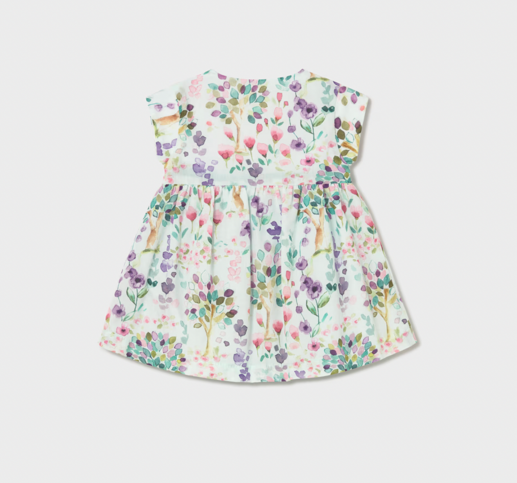 Mint Floral Reversible Dress