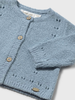 Nubby Blue Cardigan