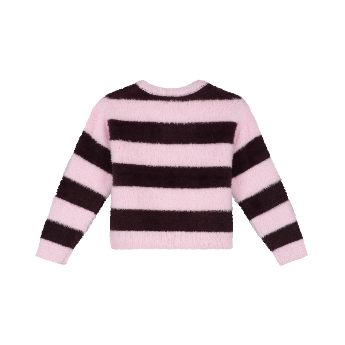 Wine Red Stripe Sweater