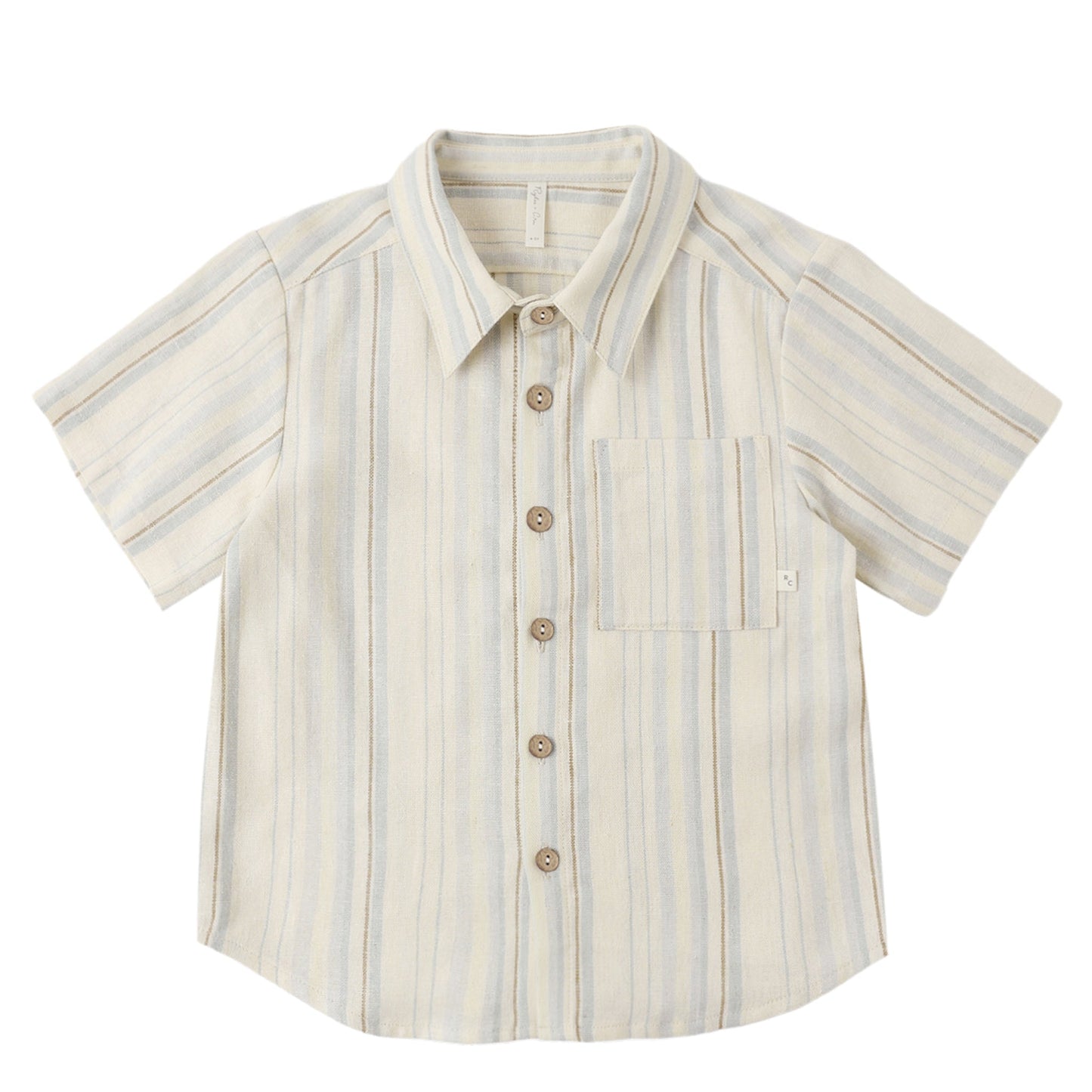 Sea Striped short-sleeve shirt 