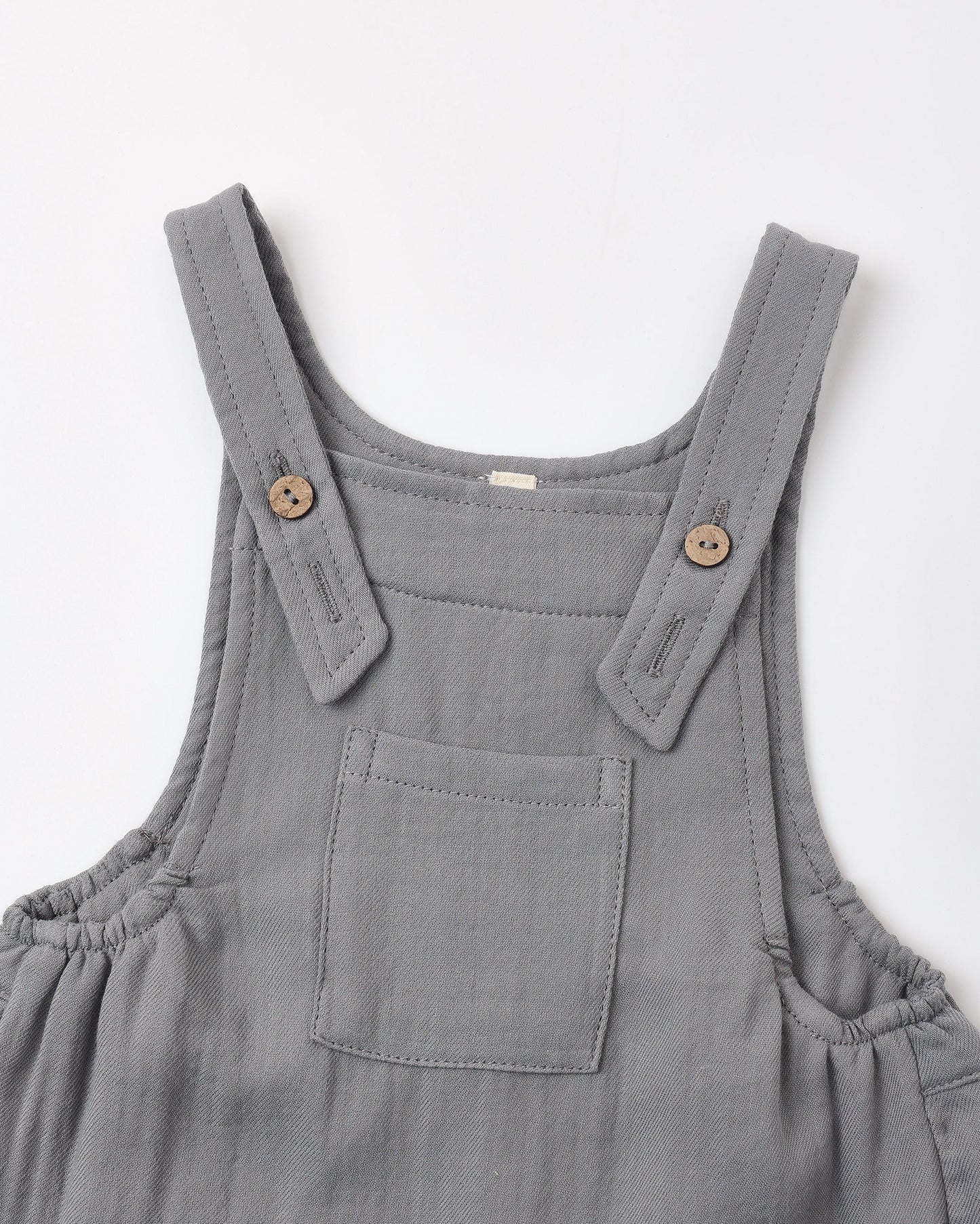 Slate Overalls - detail close-up