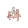 Soft cream unicorn plush with luxe textured details