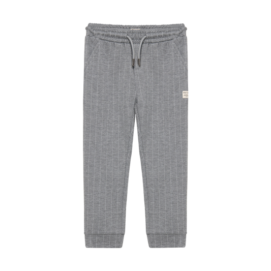 Stripe Pants in Magnetite, front view