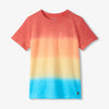 Gradient Sunset Tee with pocket