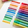 Glitter color-changing markers for creative fun