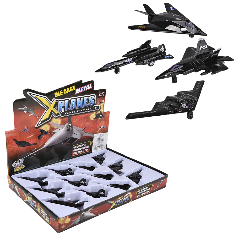 5" Die Cast Stealth Bomber