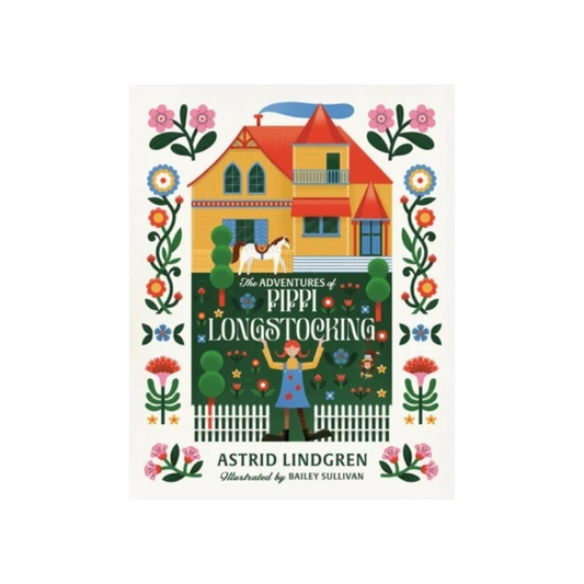 Classic Pippi Longstocking adventure collection with new illustrations